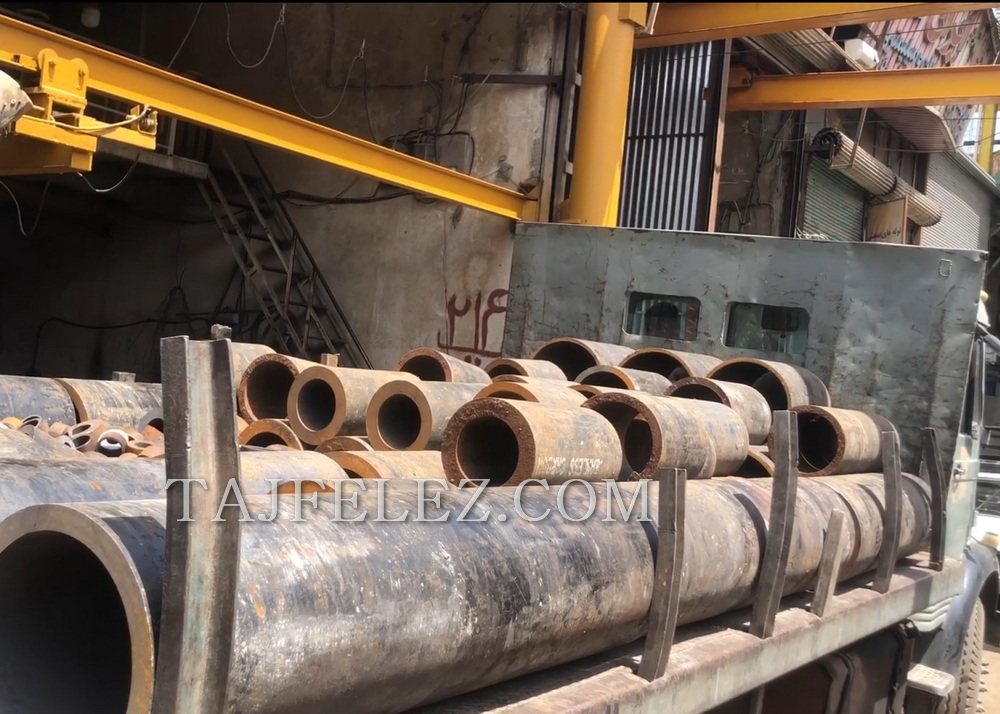 بارگیری و ارسال لوله گوشتدار به سبزوار مورخ 24 شهریور