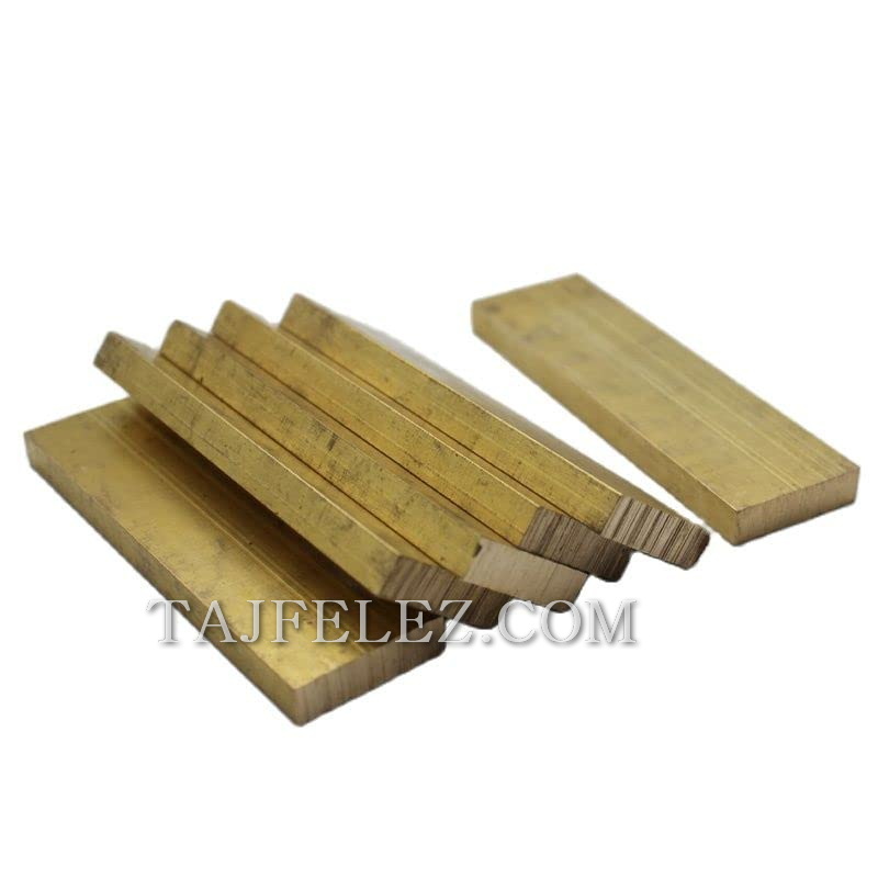 تسمه برنجی سایز 30×60 میلیمتر