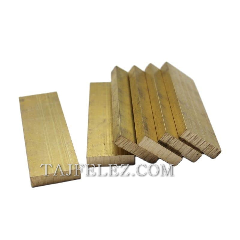تسمه برنجی سایز 40×100 میلیمتر